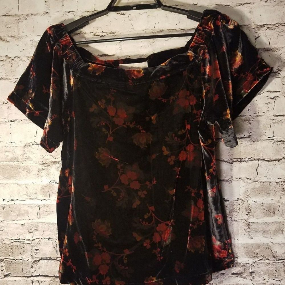 NWT Loft women's shirt Velvet petites